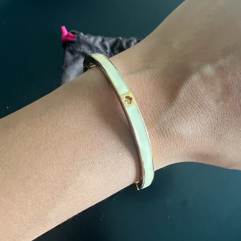 Kate Spade Hole Punch Heart Bracelet